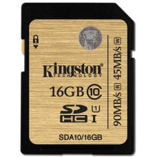 Карта пам'яті Kingston Ultimate SDHC 16GB Class10 UHS-I R90/W45MB/s